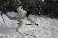 фигурная гимнастика на лыжах