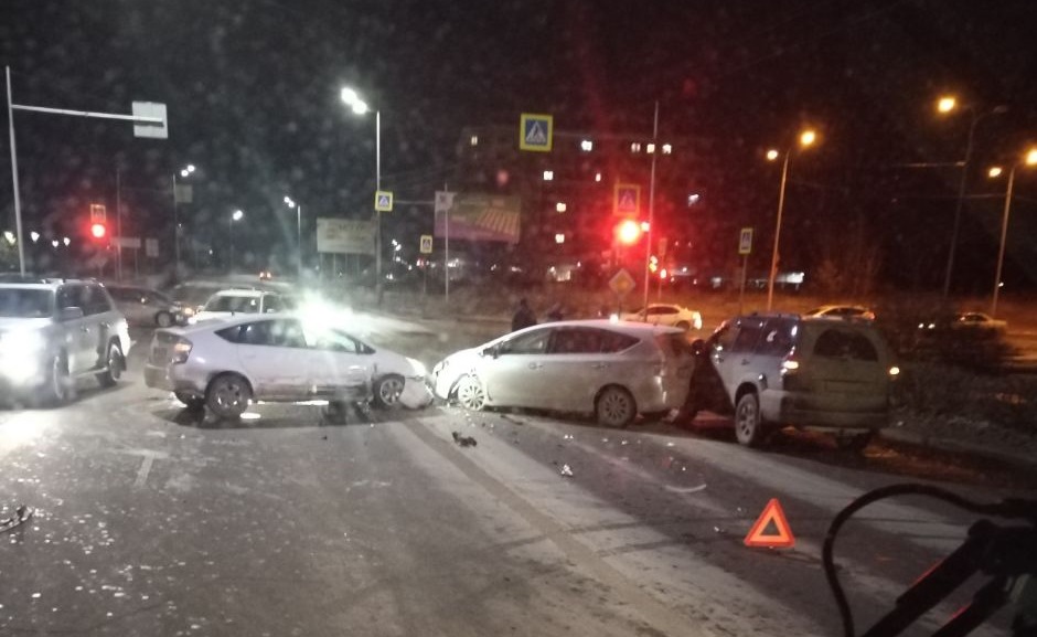 ДТП на Алешина