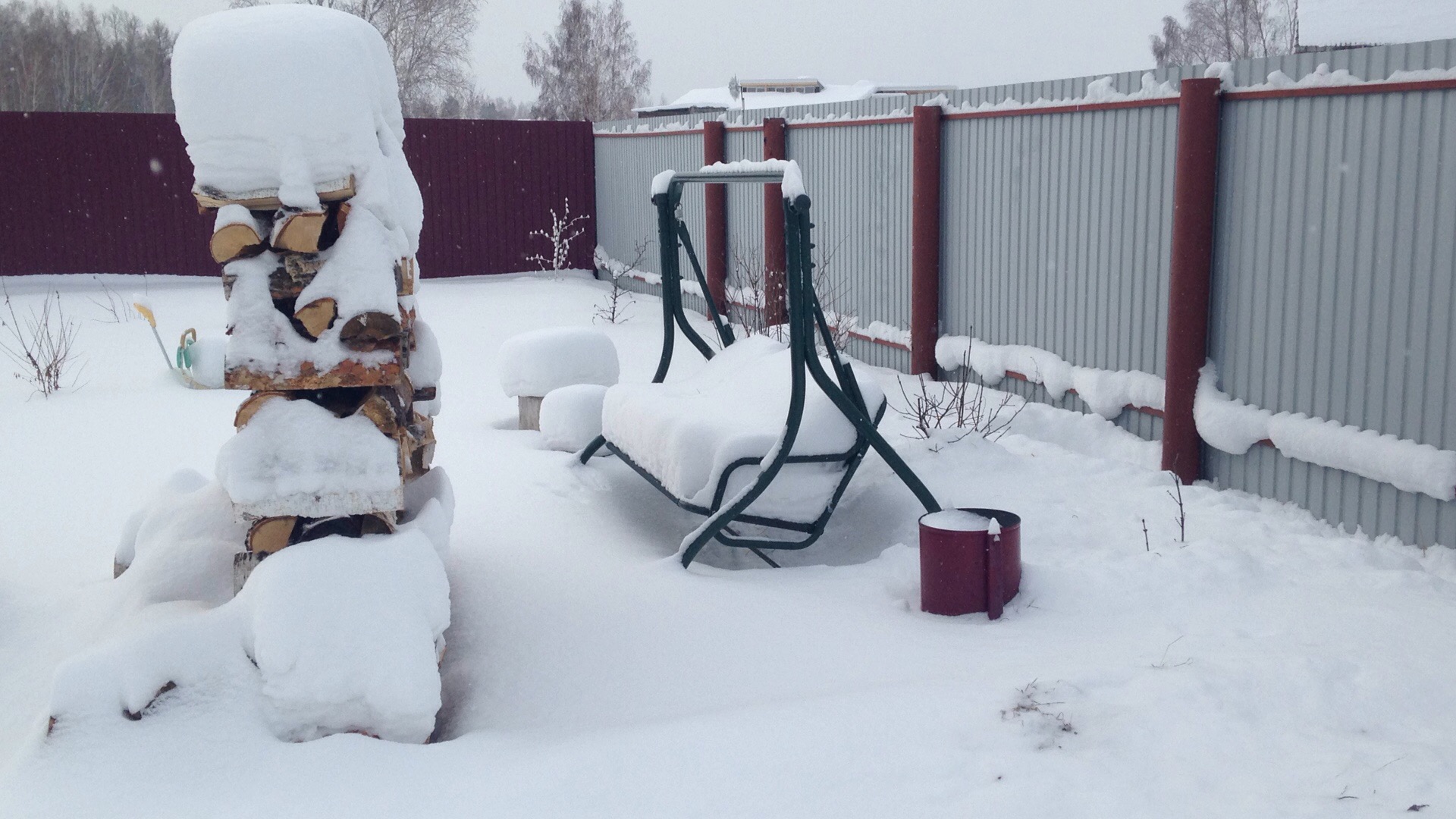 Толщина осадков