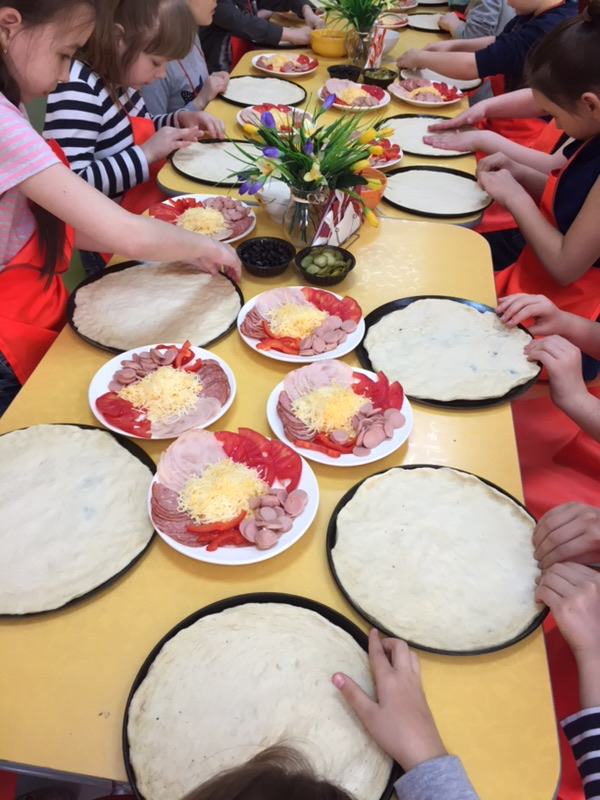 Пицца глазами ребёнка