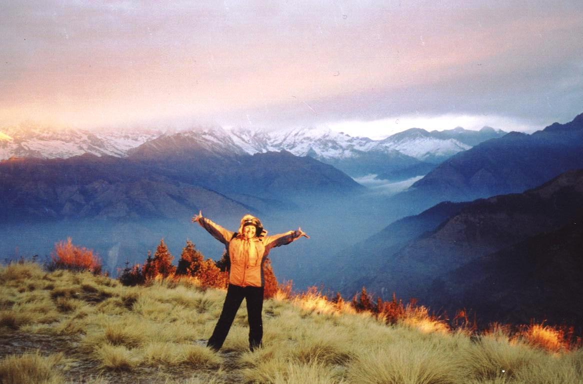 рассвет над Дхаулагири