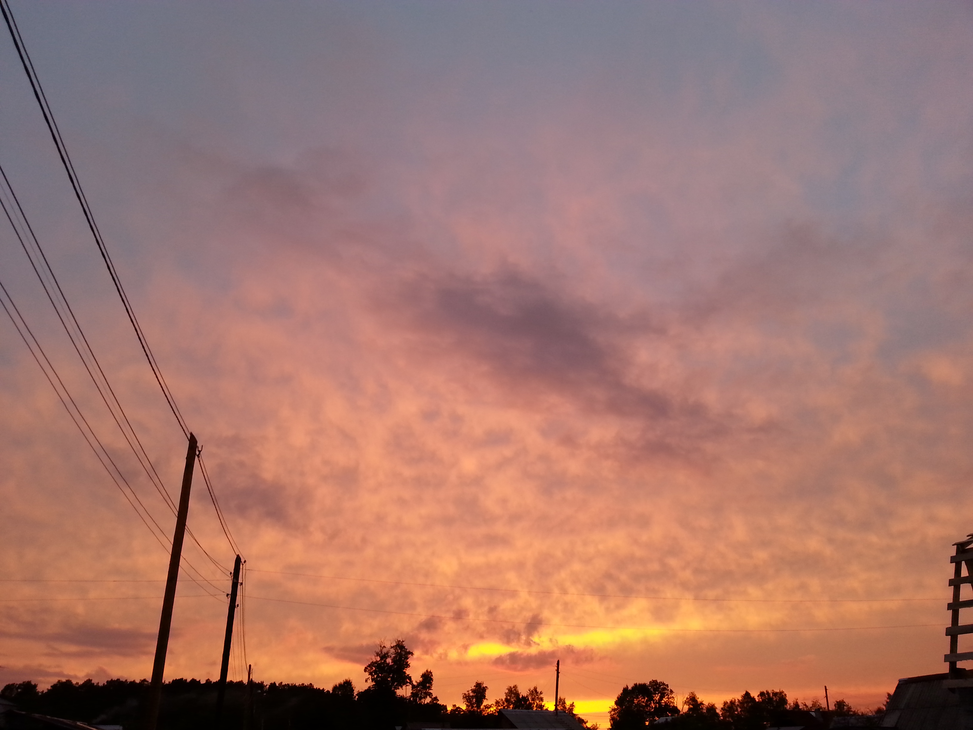 закат в Расцвете)))