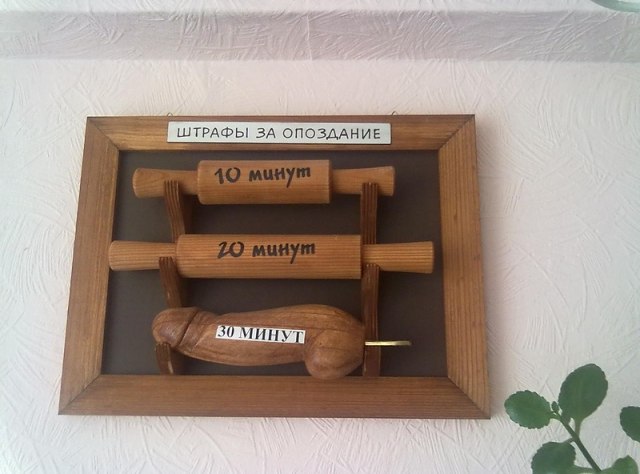 Штрафы за опоздания