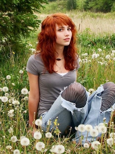 Очередная рыжая))))))