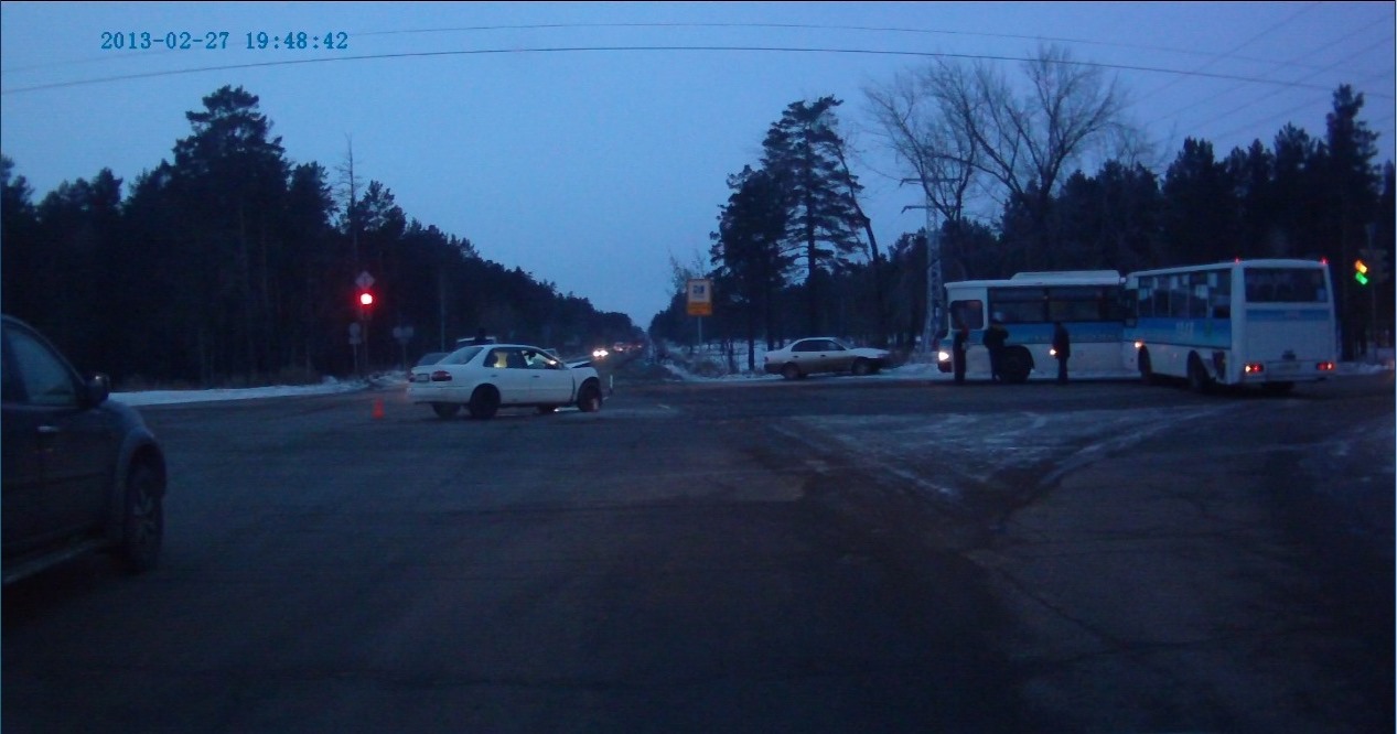 ДТП на пер. Ленина и Московского тракта