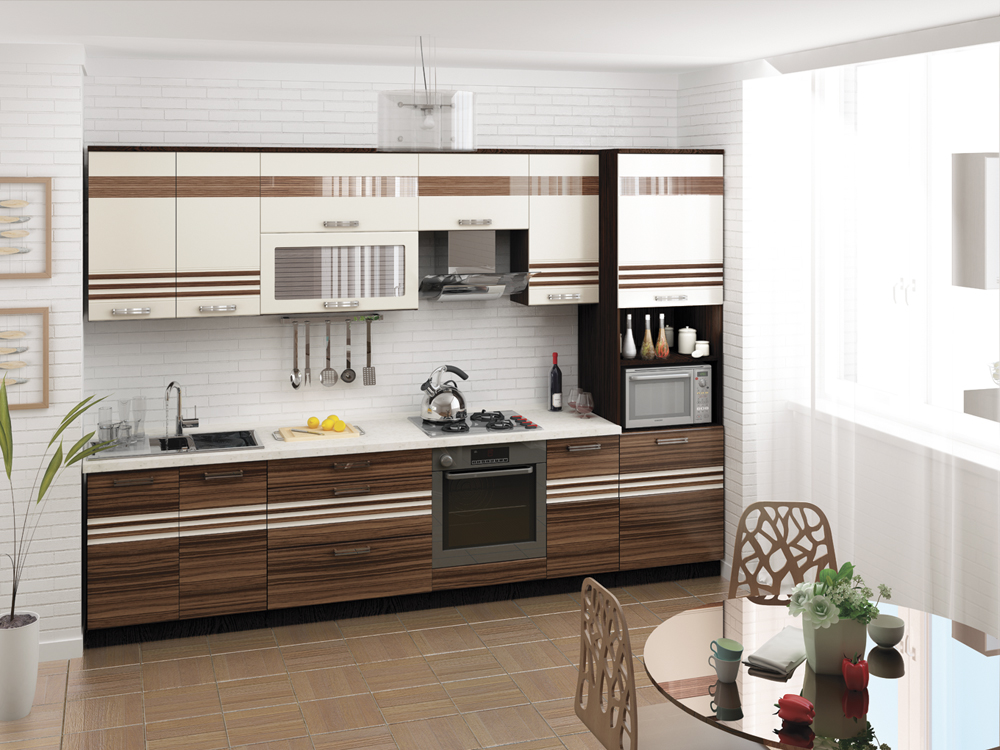 Кухня "Рио" по Вашим размерам ТД "PODIUM"