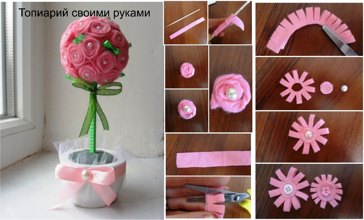 ДЕРЕВЦЕ ИЗ ТКАНИ