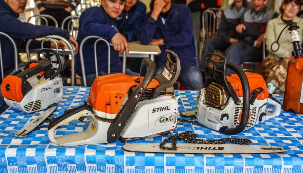  Техника SHTIHL, которой будут пользоваться мастера