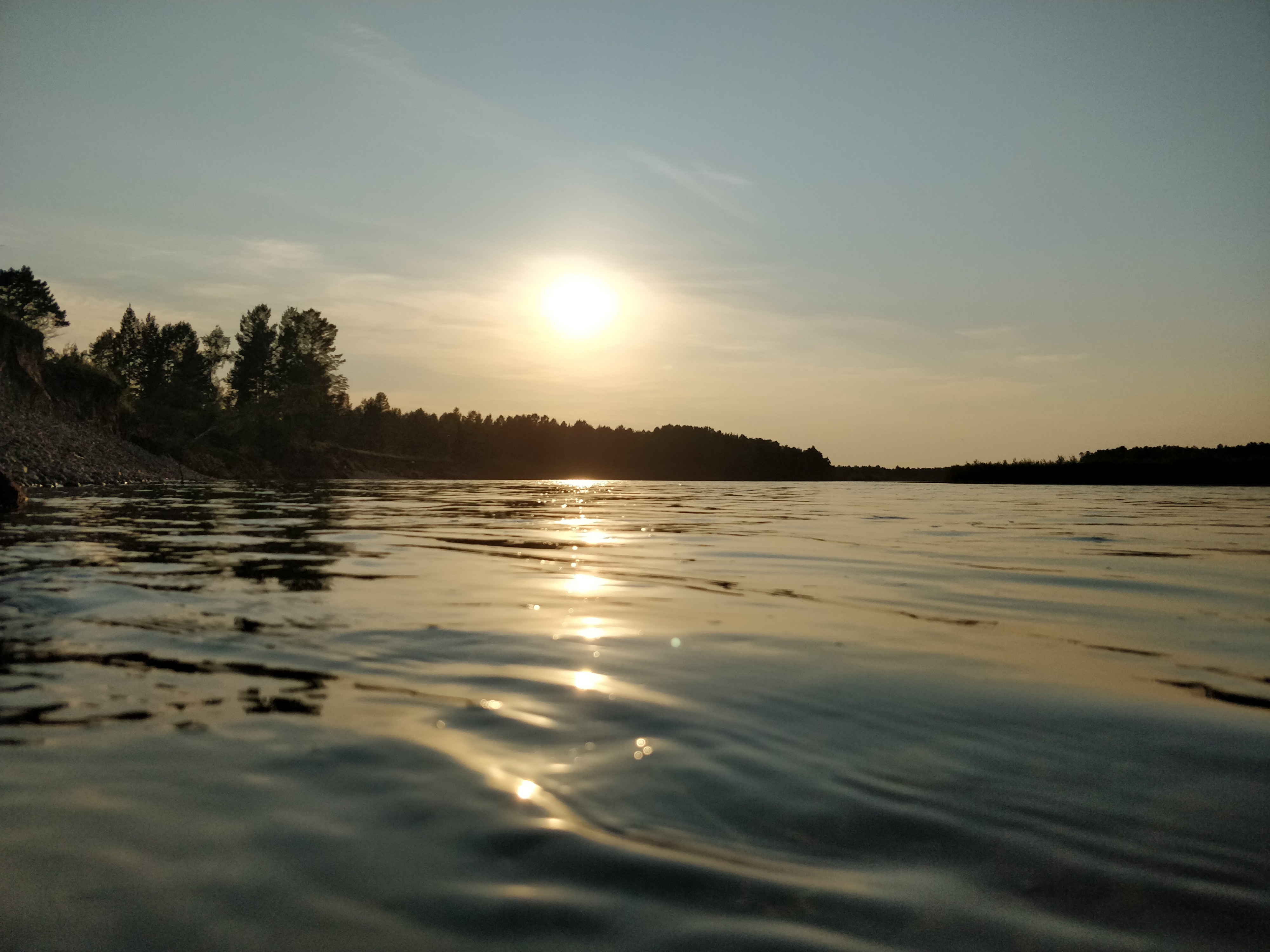 Закат на Китое