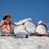 русский снеговик добрался до Симилан
