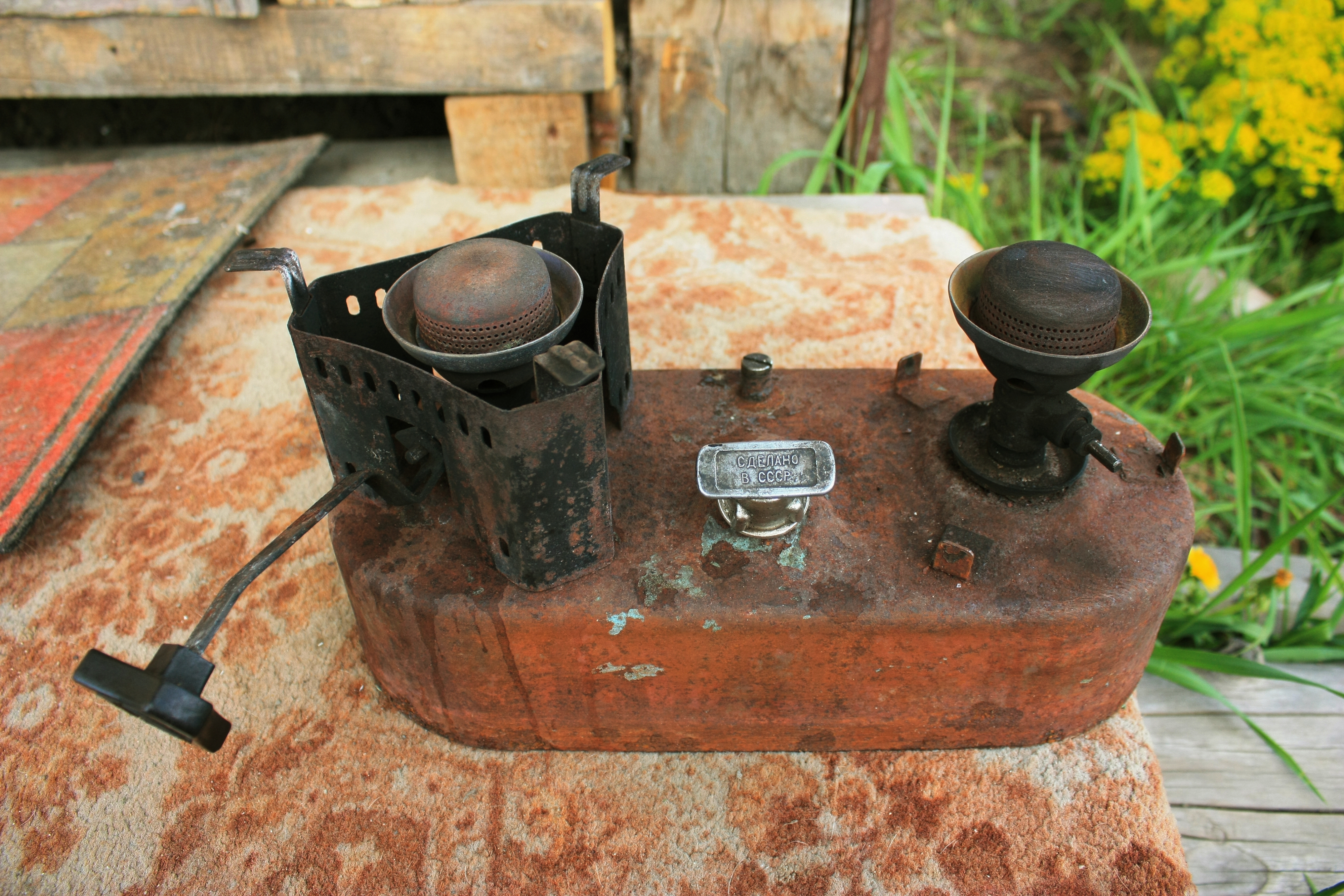 Примус в разрезе