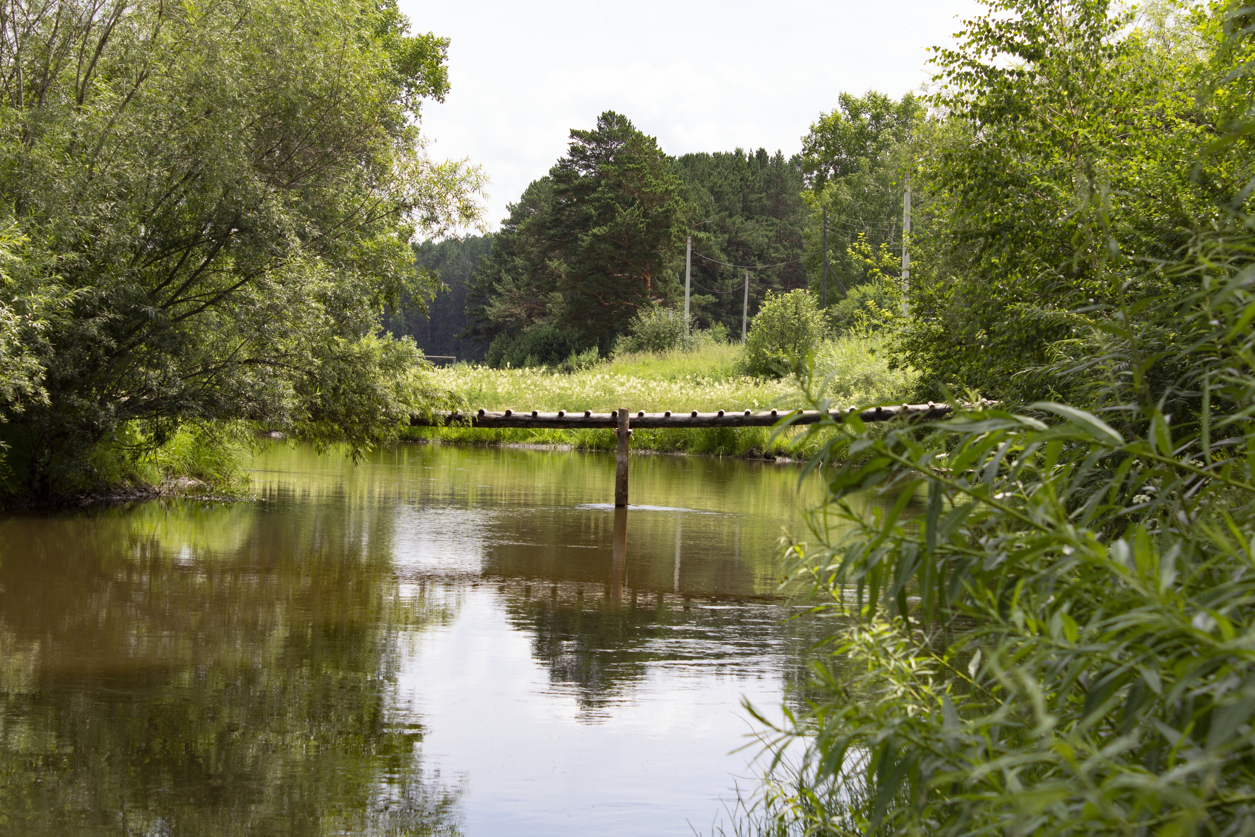 р. Хайта. п. Мишелёвка. Мост