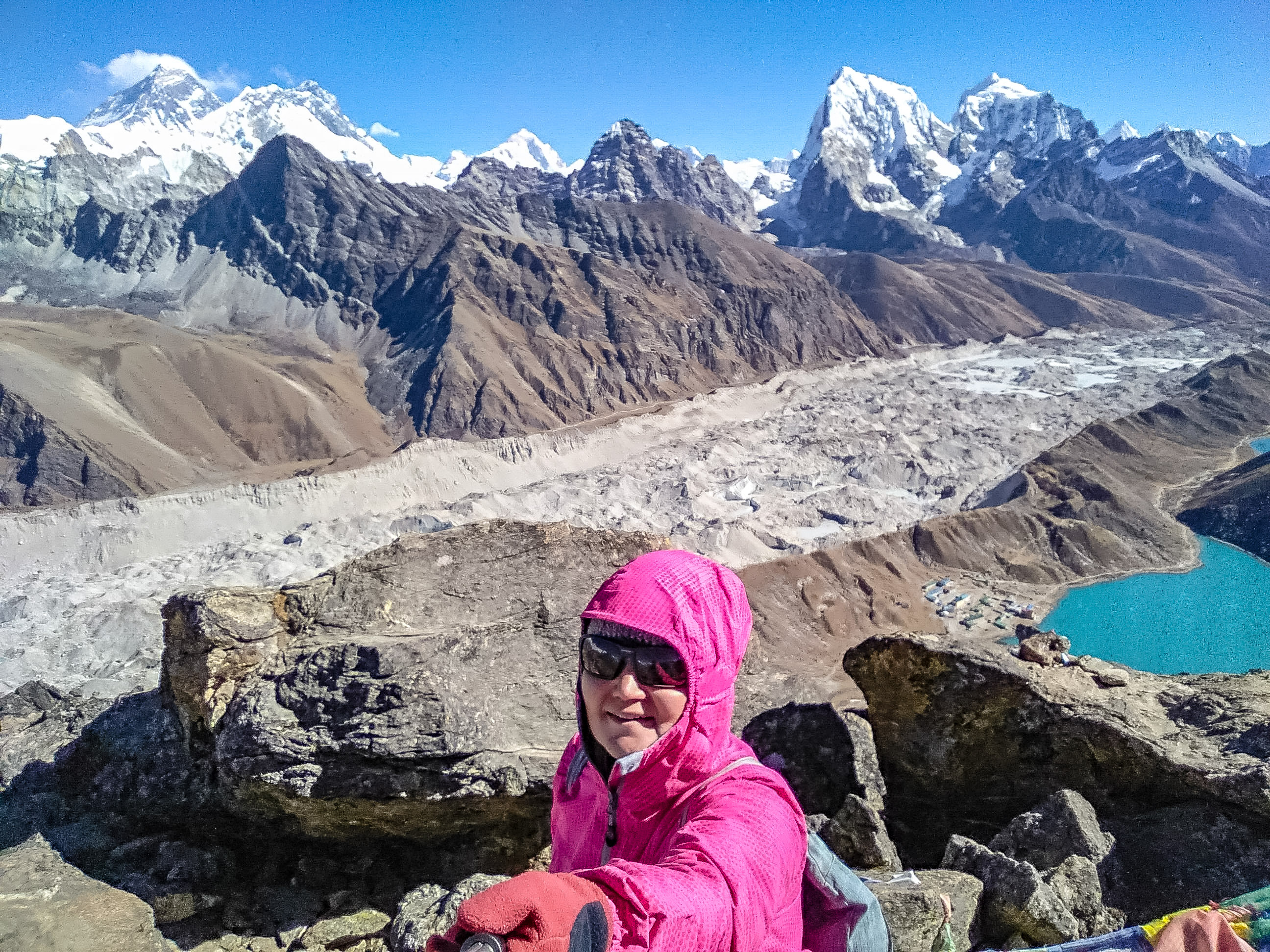 На вершине Гокьо-Ри