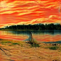 В стиле Эдварда Мунка