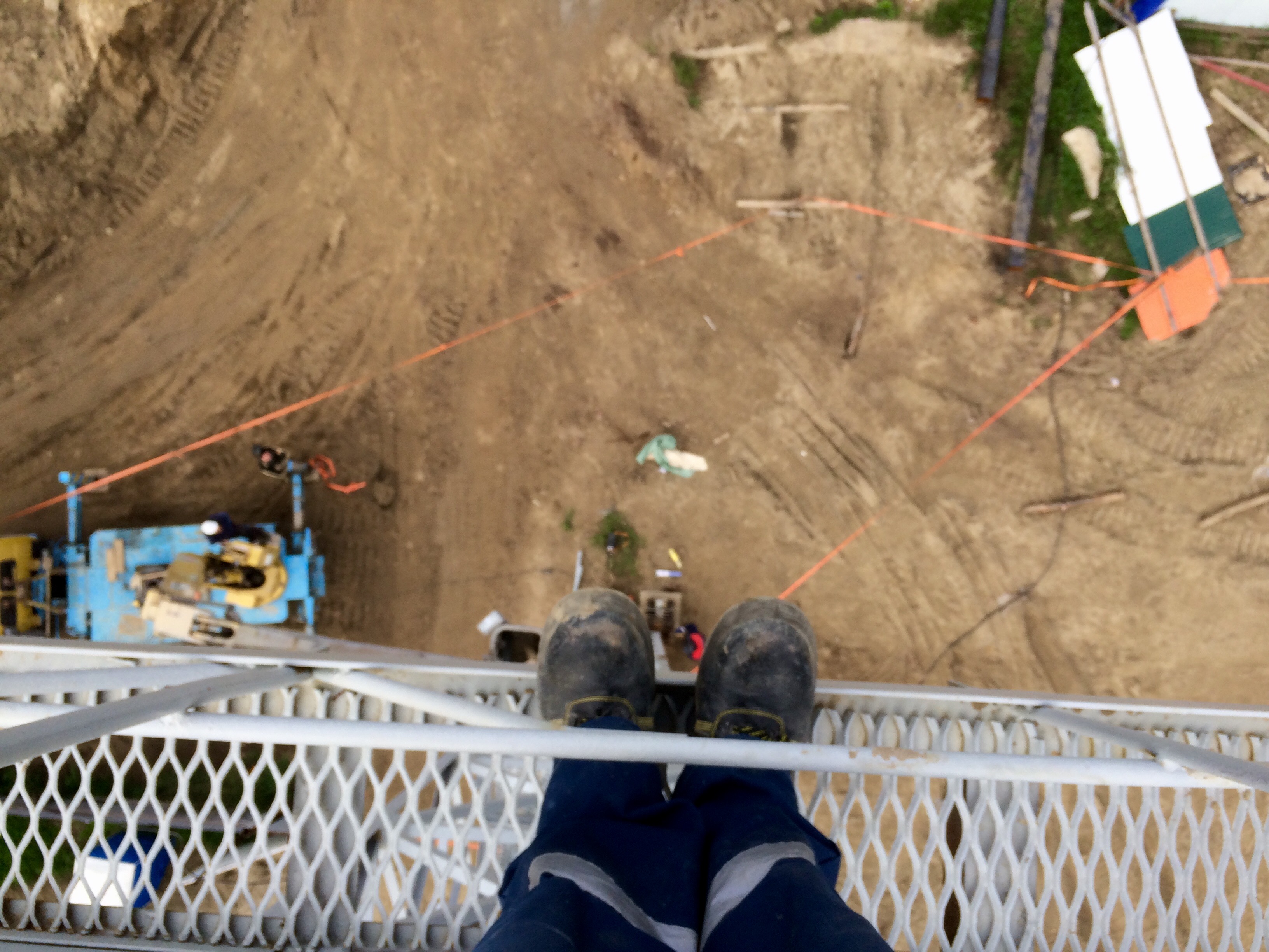 Ботинки Саныча, вид сверху 