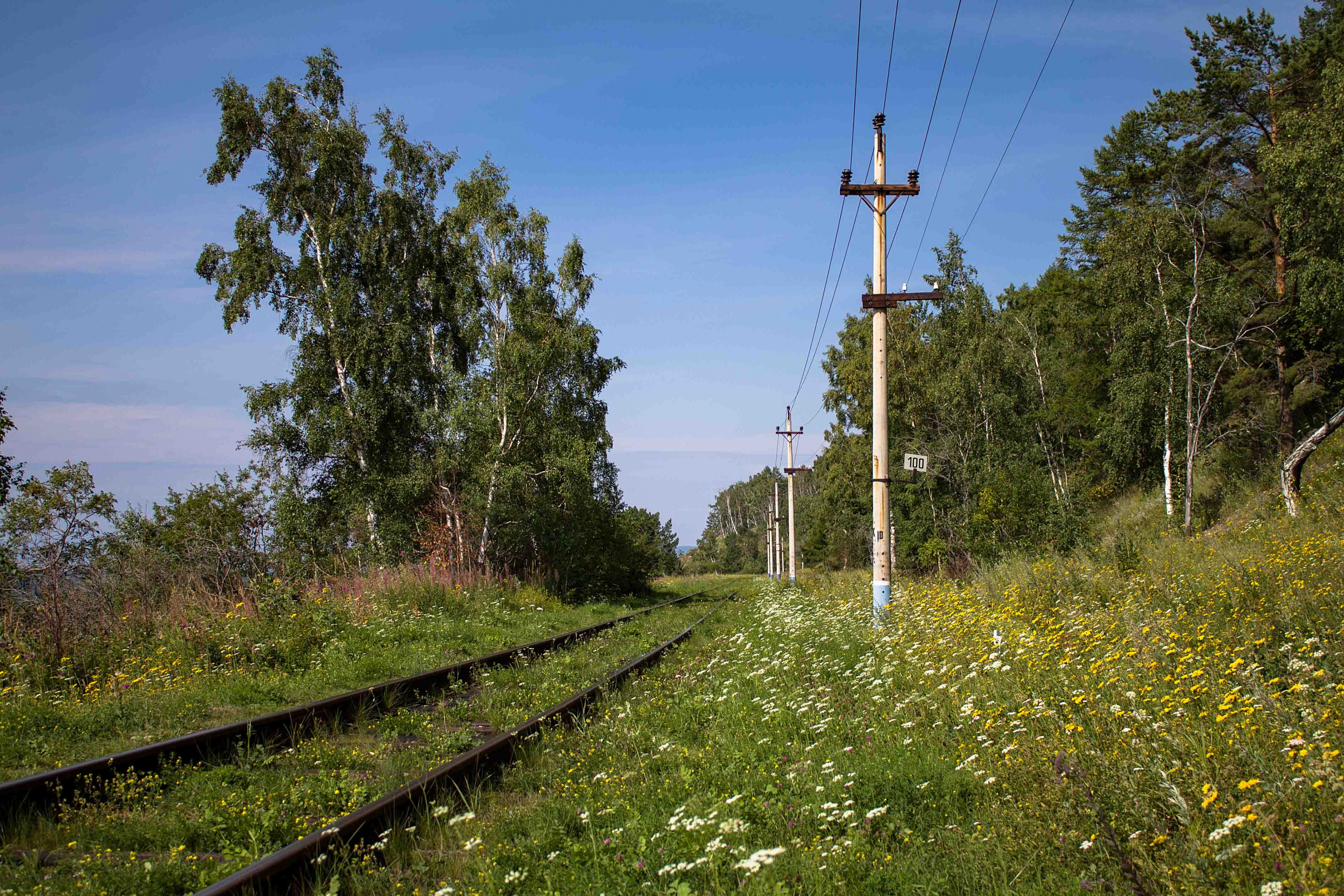 Вот такой он 100-ый километр КБЖД