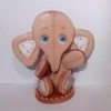 Мои работы. Пряник 3D "Слоник"