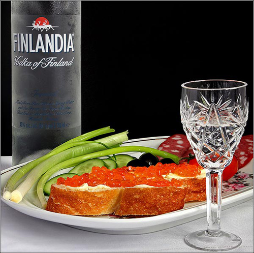 водка и икра водка и икра