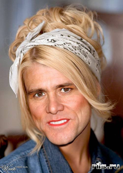 Очередная бляндинка)))