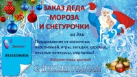 Дед Мороз и Снегурочка на дом