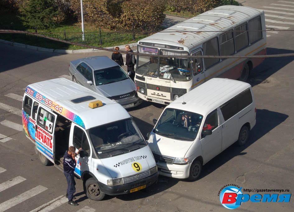 Авария-3 22.09.09 Ленина-Мира