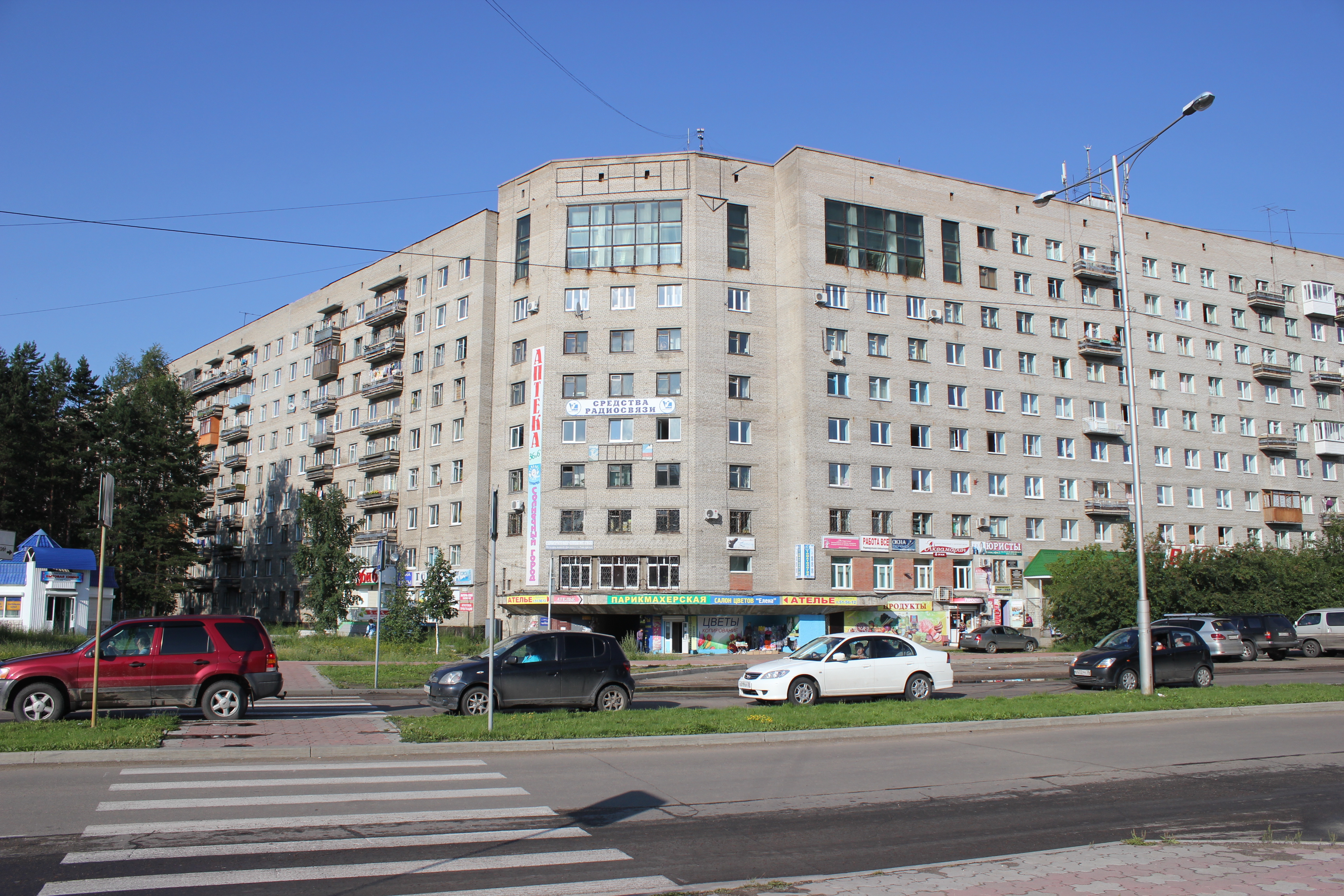 03. Ангарск, июль 2012, 11-й мрн, дом-пластина