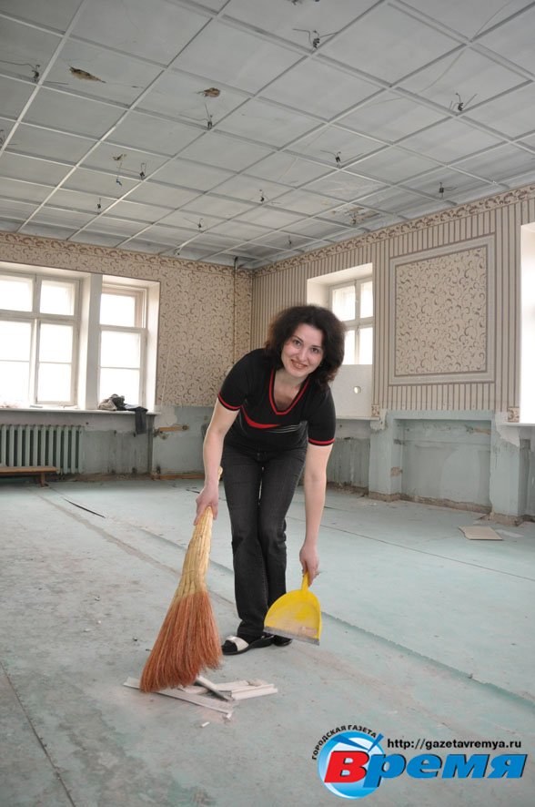 Пришлось срочно делать ремонт