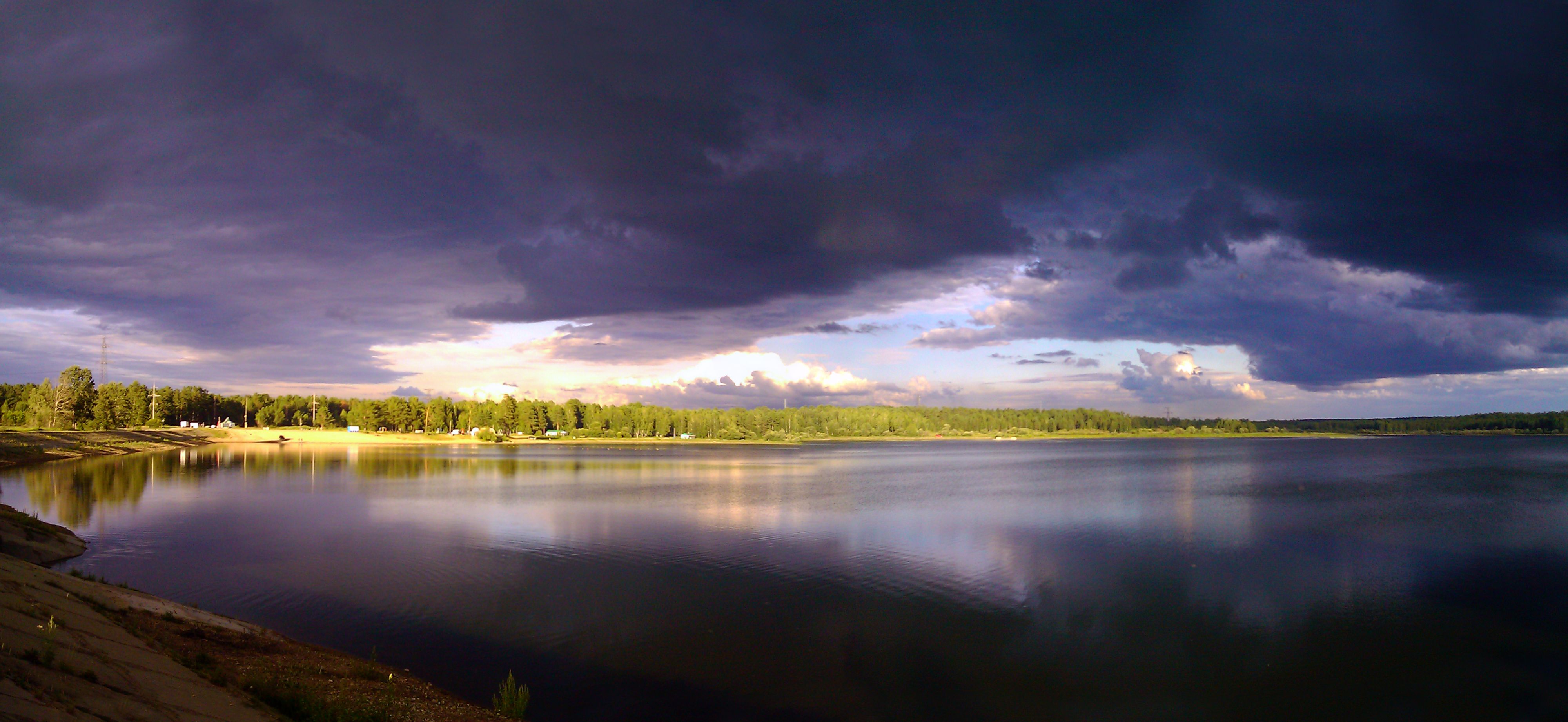Еловское водохранилище 24.07.2012
