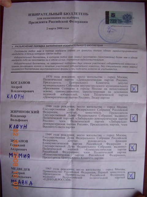 Выборы как итог безысходности 13