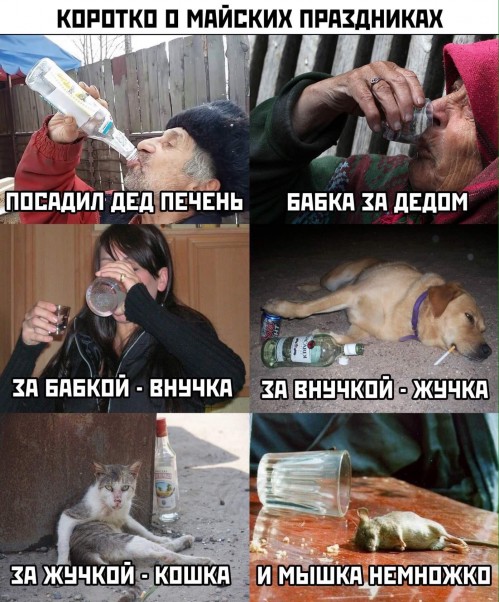 коротко о майских))))))