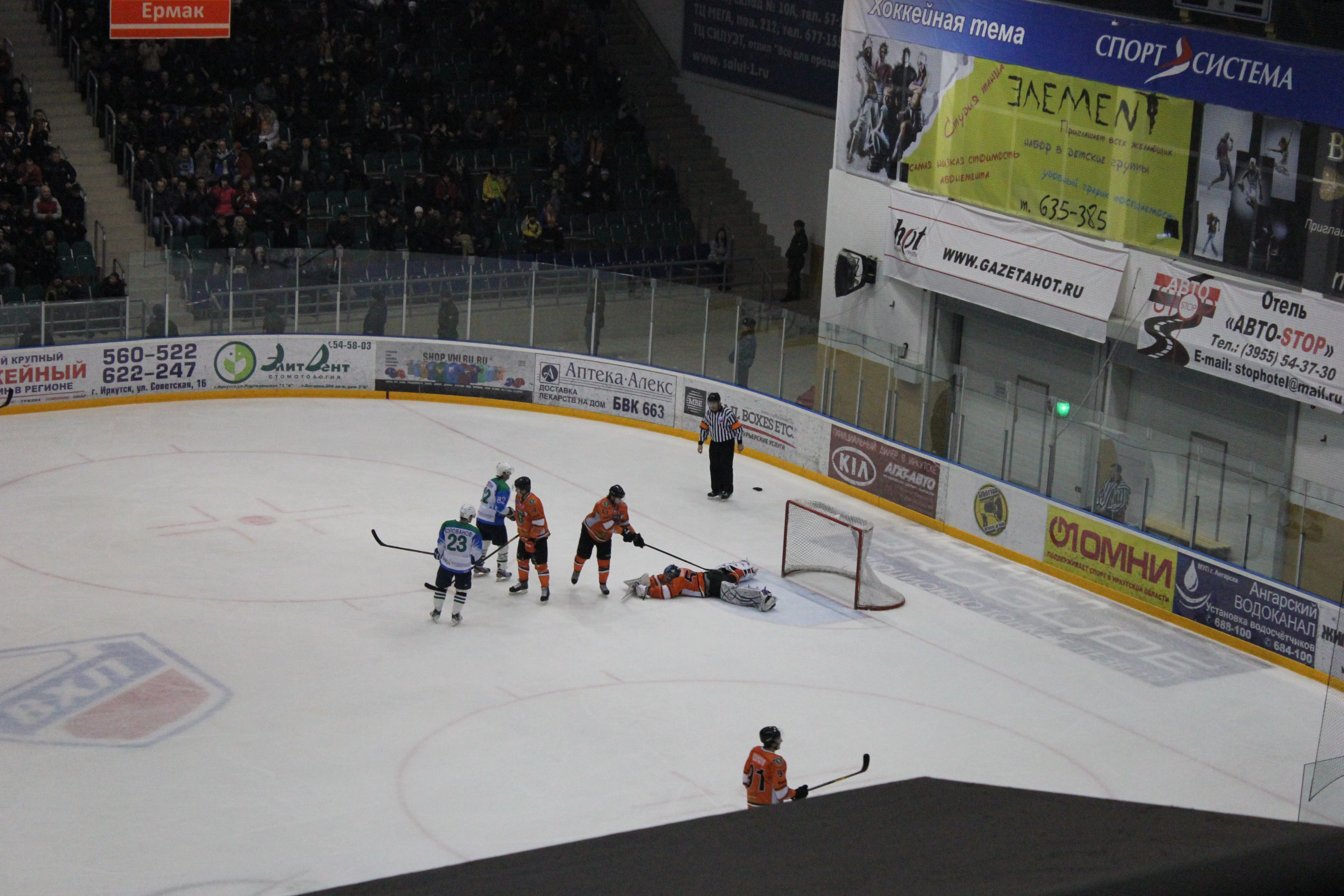 Шайба зафиксирована.