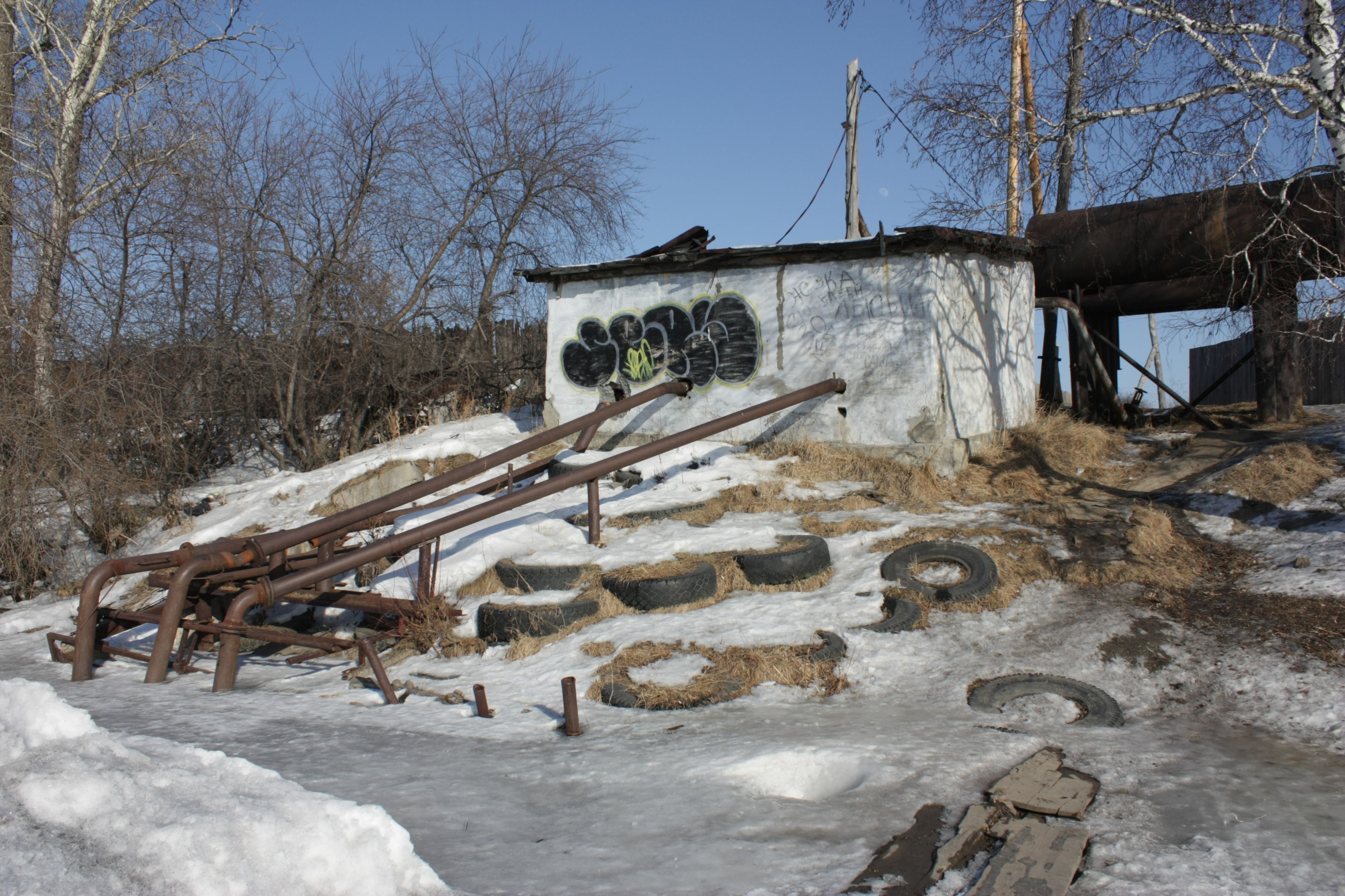 Весенняя ЖАшная водокачка