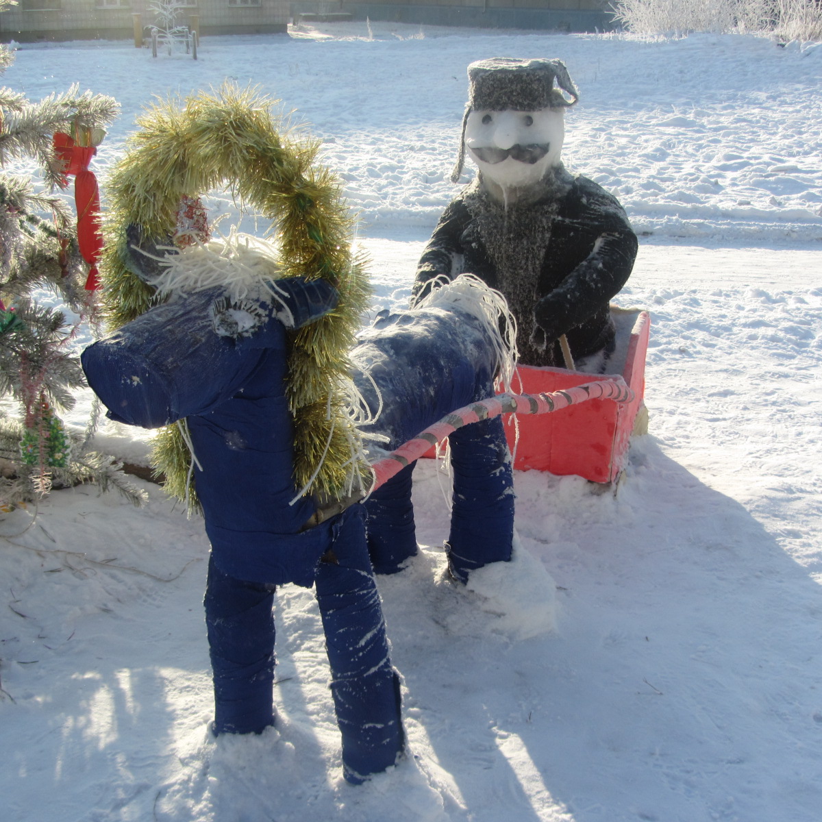 Открытие дворовой елки 92/93