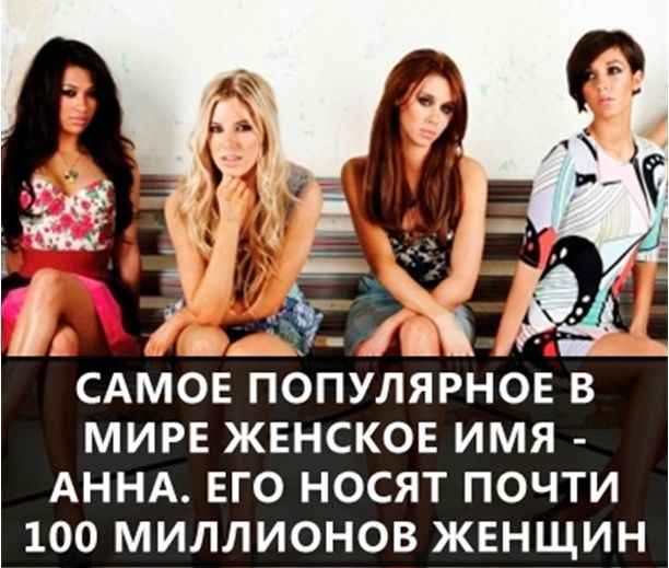 Самое популярное женское имя