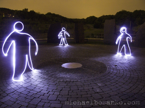 световые графити