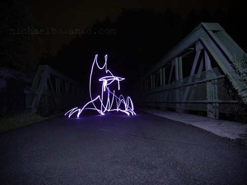 световые графити