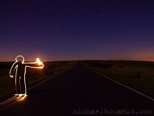 световые графити