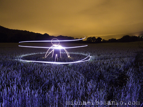 световые графити