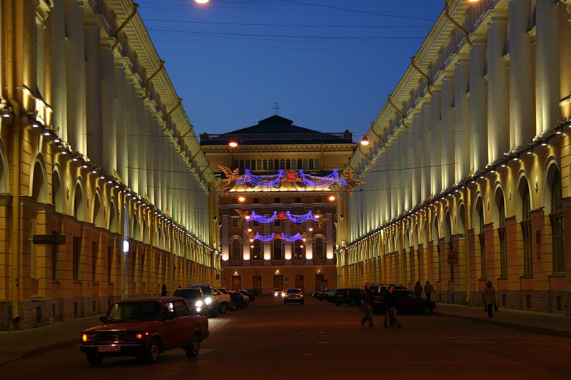 ночной питер