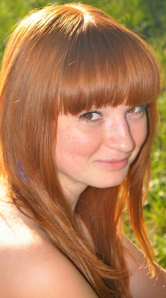 Очередная рыжая)))))