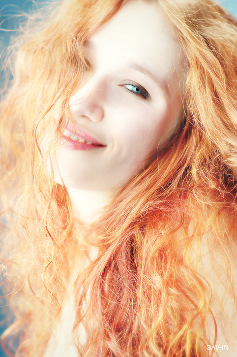 Очередная рыжая))))))