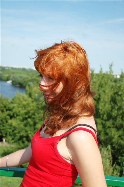 Очередная рыжая))))))