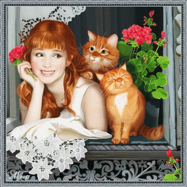 Очередная рыжая)))))