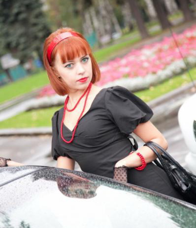 Очередная рыжая)))))