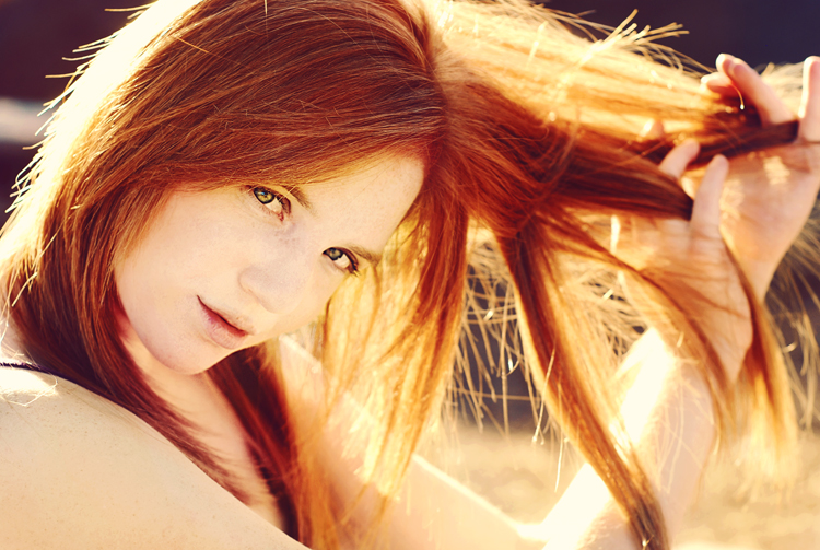 Очередная рыжая)))))