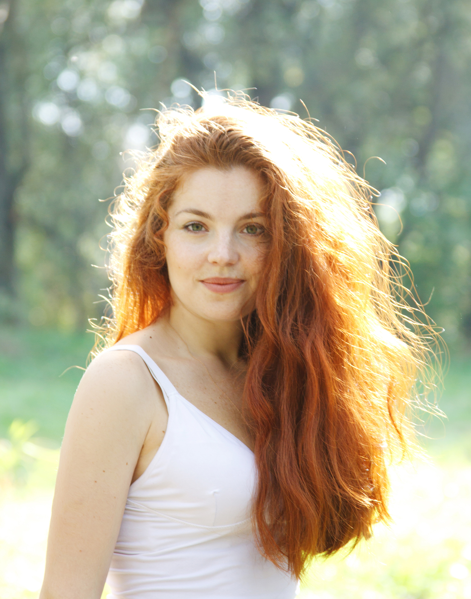 Очередная рыжая)))))