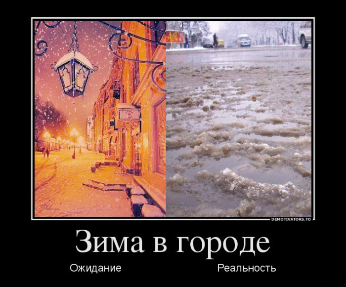 Зима в городе