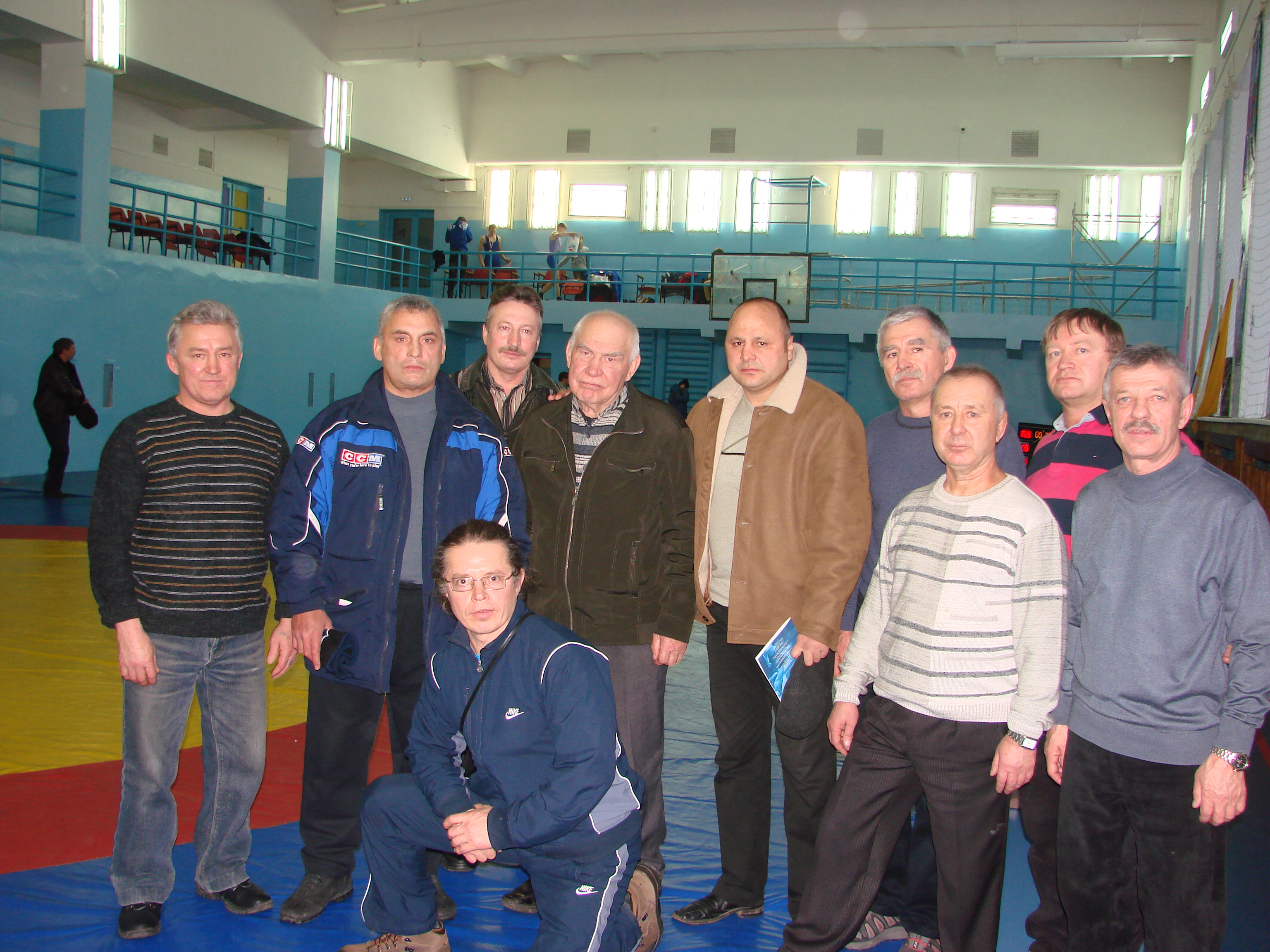 Ветераны греко-римской борьбы