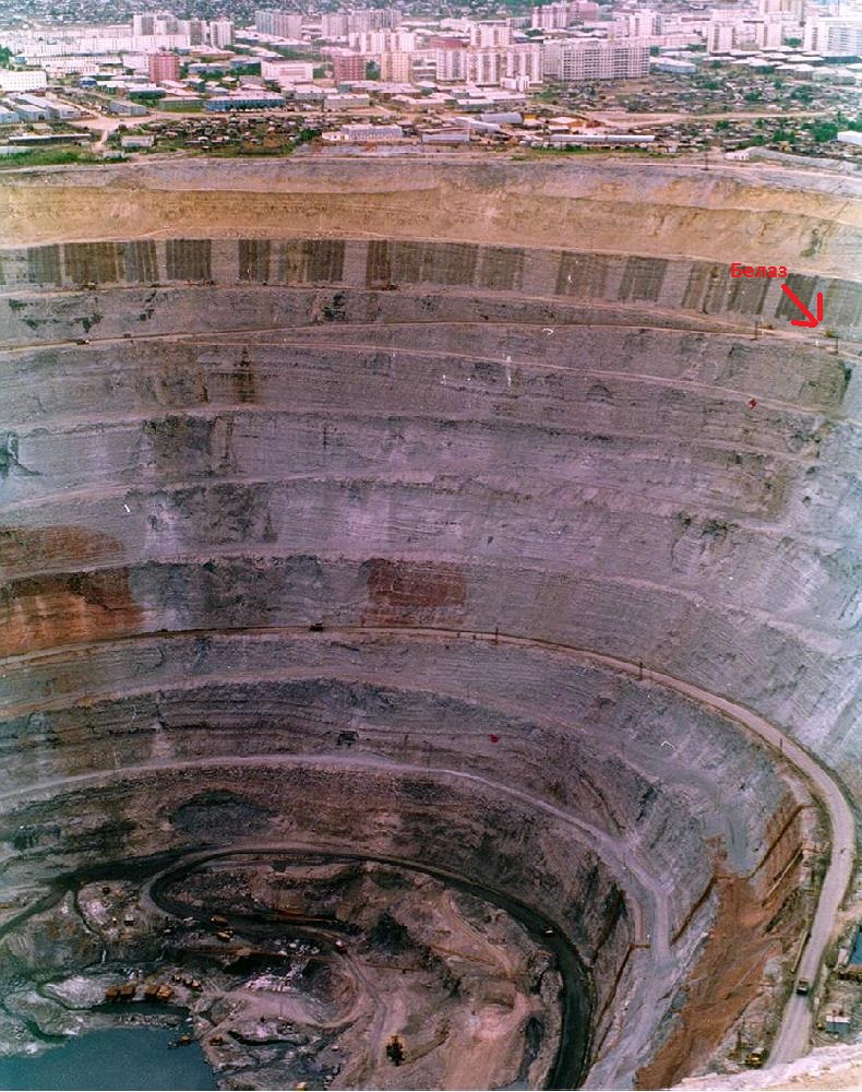 Кимберлитовая трубка «Мир»