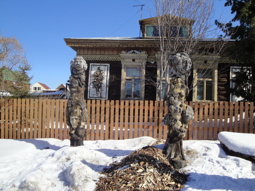 Столбы в Большой Речке)))))